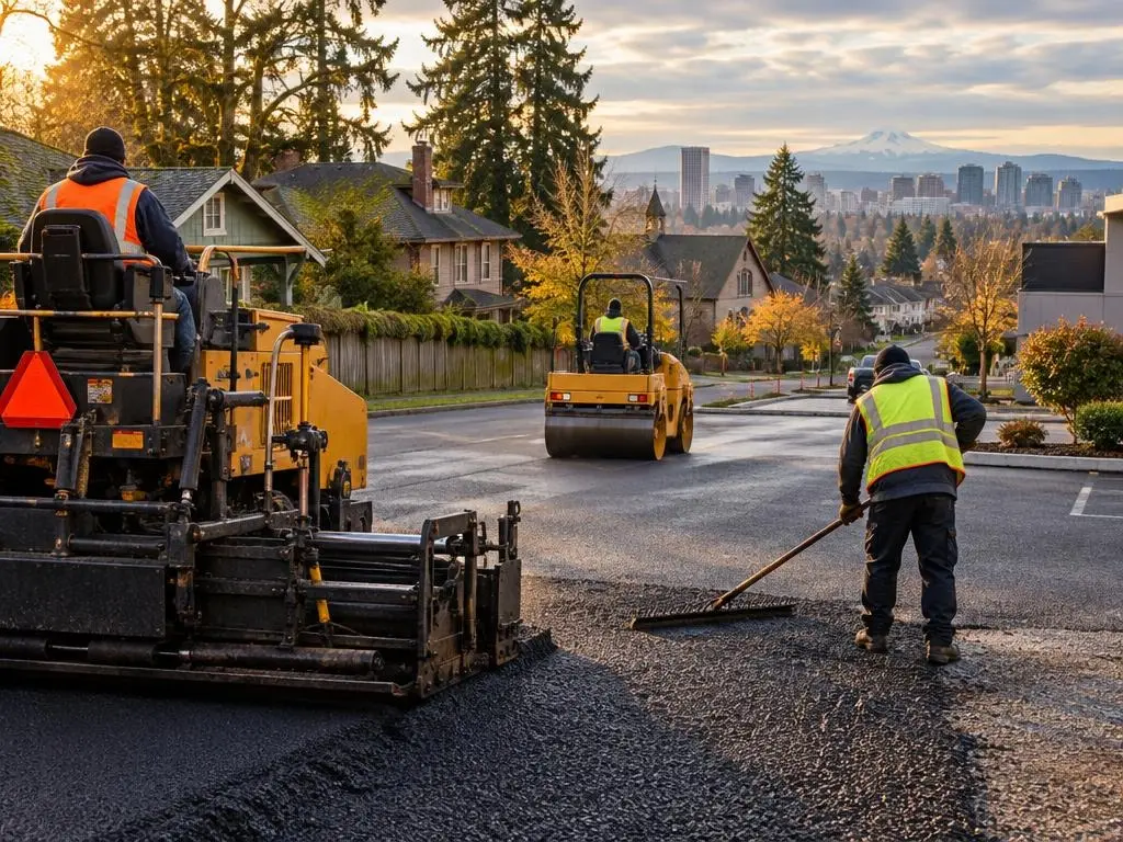 Parking Lot Paving in Portland, OR